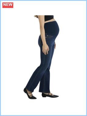 Maternity Super Stretch Secret Fit Over Belly Bootcut Jeans